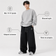 Штани спортивні GMWL для хлопчика підлітка baggy широкі 10-17 років,Чорний, 170