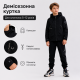 Демісезонна куртка Happy House для хлопчика 5-14 років зі знімним капюшоном, Чорний, 158