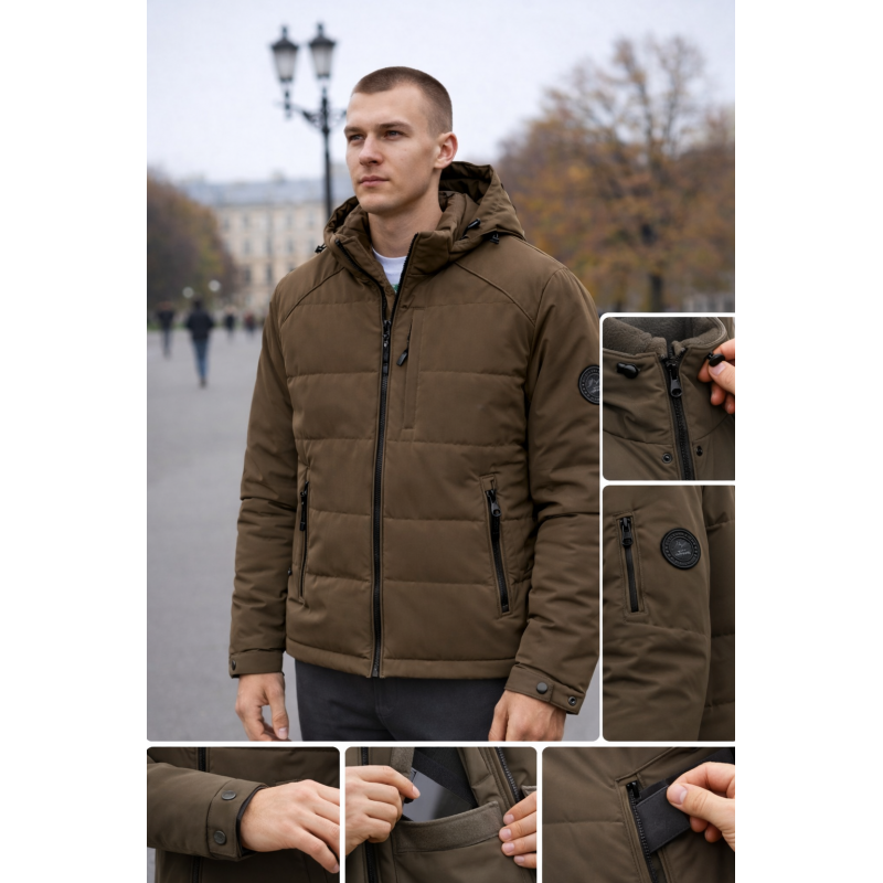 Куртка чоловіча Myst демісезон S-3XL арт.2621, МОККО, XXXL