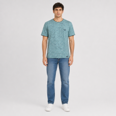 Футболка чоловіча Red-Down 2XL-5XL - великі розміри, 95% бавовна 5% еластан,4XL,Оливковий хакі