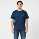 Футболка чоловіча Red-Down 2XL-5XL - великі розміри, 95% бавовна 5% еластан,XXXL,Темно-синій