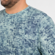 Чоловічі футболки Red-Down великих розмірів 6XL-9XL — марлевка, вільний крій, 6XL, Зелений