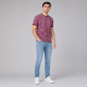 Футболка чоловіча Red-Down 2XL-5XL - великі розміри, 95% бавовна 5% еластан,XXL,Бордовий