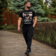 Футболка чоловіча Daniel Jones з принтом бавовна Туреччина M-XXL,L,Чорний