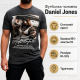 Футболка чоловіча Daniel Jones з принтом бавовна Туреччина M-XXL,M,Графіт