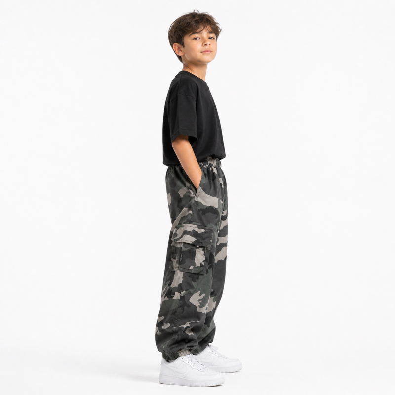Джогери Alder Military для хлопчика 9-14 років мом карго baggy,Хакі 140