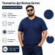 Футболка Red Down чоловіча 6XL-9XL великого розміру бавовна еластан, 8XL, Синій
