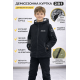 Куртка двостороння дитяча Happy House для хлопчика 5-14 років демісезонна легка водовідштовхувальна,Чорний, 122-128