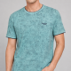 Футболка чоловіча Red-Down 2XL-5XL - великі розміри, 95% бавовна 5% еластан,4XL,Бірюзовий