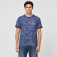 Футболка чоловіча Red-Down 2XL-5XL - великі розміри, 95% бавовна 5% еластан, 4XL, Синій