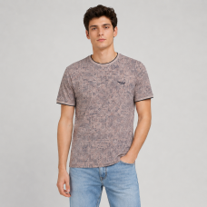 Футболка чоловіча Red-Down 2XL-5XL — великі розміри, 95% бавовна 5% еластан,XXL,Мокко
