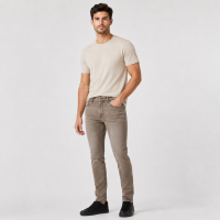 Чоловічі джинси CDEVOIR slim fit звужені, 38, Мокко