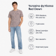 Футболка чоловіча Red-Down 2XL-5XL - великі розміри, 95% бавовна 5% еластан,XXXL,Мокко